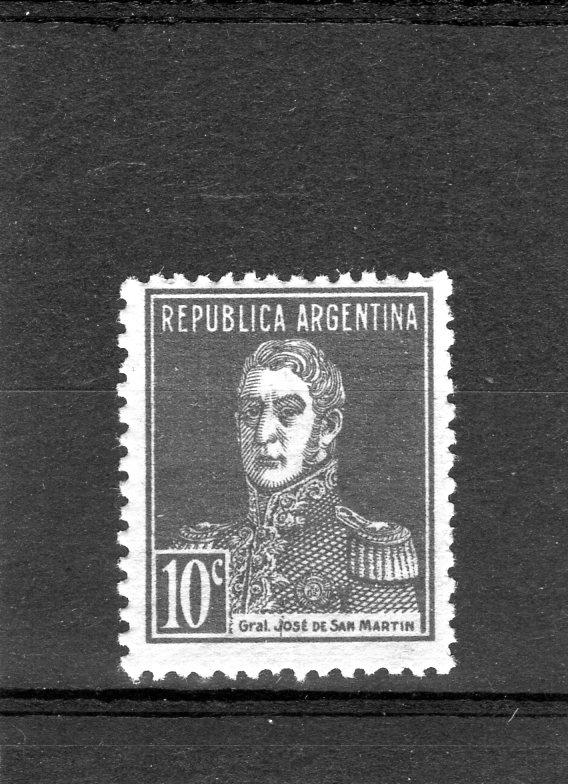 Argentina 1927 Sc#366  General Jose de San Martin Single perforated (1) MNH