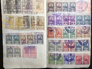 Argentina Revenue Stamps Mint/Used 1884-1912 (1100 Stamps)