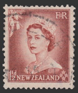 NEW ZEALAND YEAR 1953 - 57. SCOTT # 290. USED