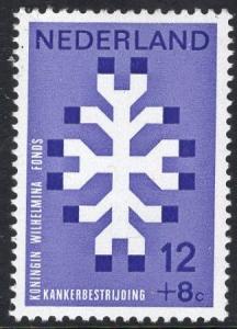 Netherlands #B449 MNH  1969  Cancer Fund 12 + 8c