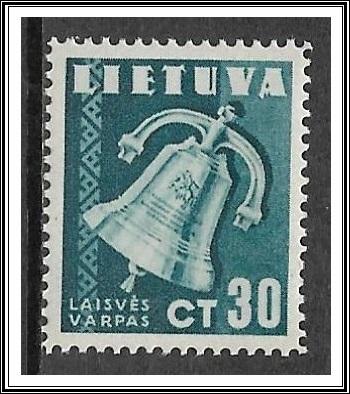 Lithuania #321 Liberty Bell MNH