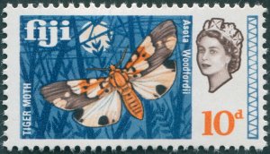 Fiji 1968 10d Asota woodfordi Moth SG378 unused