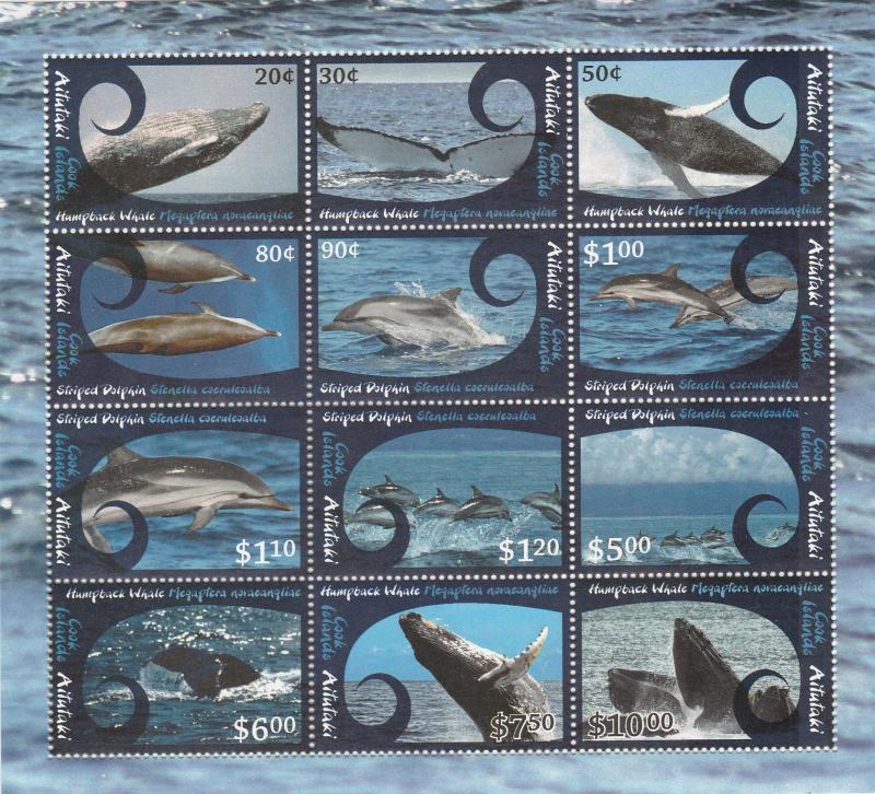 Aitutaki #593   MNH CV $55.00 (K1842L)