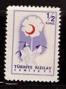 TURKEY Scott RA207  MH* Postal Tax stamp