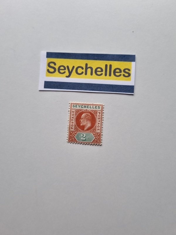 Seychelles  King George V  2 c - Seychellois cent