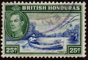 British Honduras  #122  Used   CV $1.50