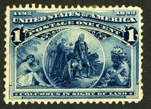 U.S. #230 MINT OG HR