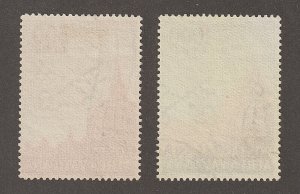 EDSROOM-11334 Vatican City C22-23 Used 1953 Airmails CV$29