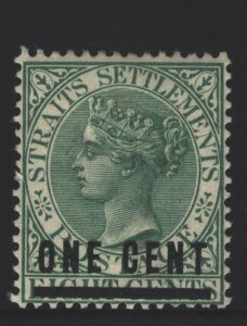Straits Settlements Sc#82 MH