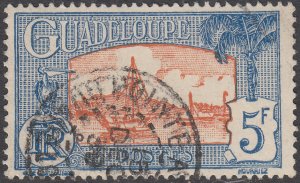 Guadeloupe #135      Used