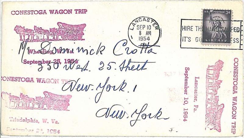 MEDICINE HANDICAPPED : USA special postmark on COVER 1958