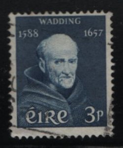 Ireland 1957 used Sc 163 3p Father Luke Wadding