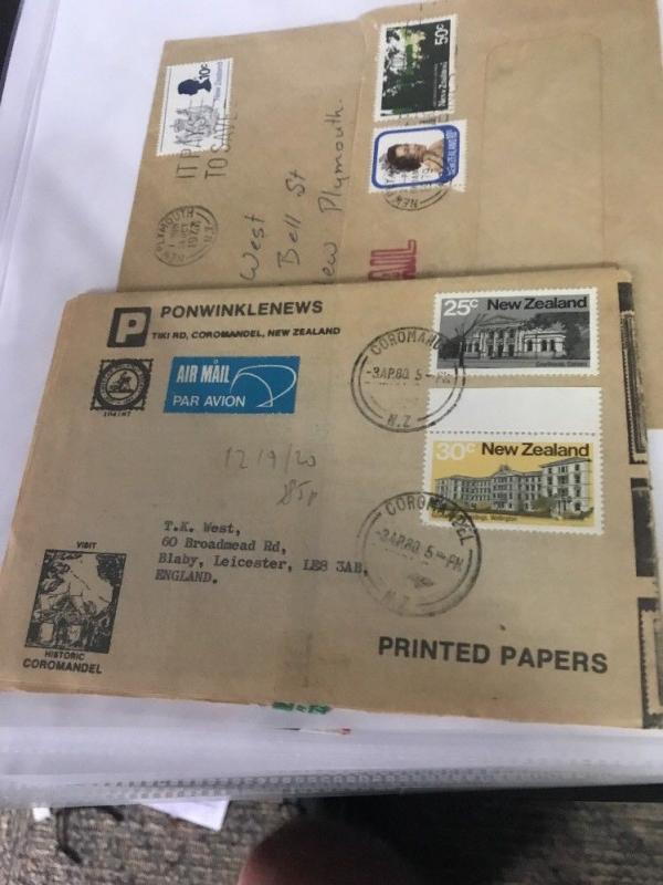 Postal History Collection Strong New Zealand MAY14