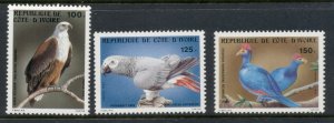 Ivory Coast 1983 Birds MUH