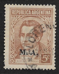 Argentina #OD38 5c Moreno