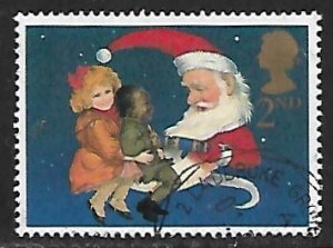 Great Britain # 1776 - Santa & Children - used....{Blw4}