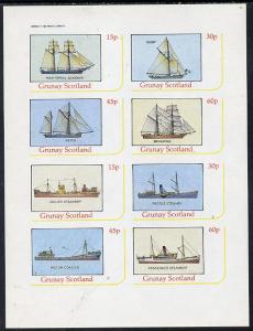 Grunay 1982 Ships (Schooner, Sloop, Ketch, Steamship etc)...