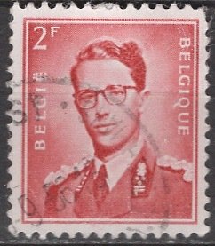 Belgium; 1953: Sc. # 452: O/Used Single Stamp