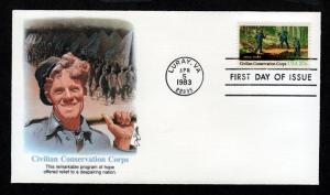 U.S. 1983 FDC Civilain Conservation Corps!