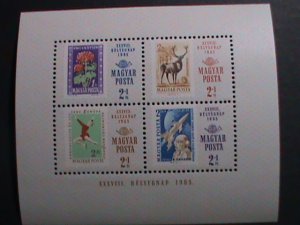 ​HUNGARY-1965 STAMP DAY MNH S/S-VERY FINE WE SHIP TO WORLD WIDE-WE COMBINED