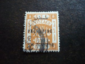 Stamps - Palestine - Scott# 19 - Used Part Set of 1 Stamp