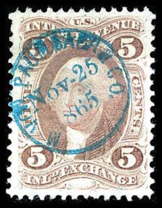 U.S. REV. FIRST ISSUE R27c  Used (ID # 76912)