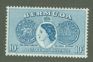 Bermuda #161 Unused Single