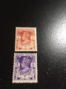 Burma sc 35,36 MLH,MH