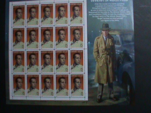 ​UNITED STATES:1997-SC# 3152  LEGENDS OF HOLLYWOOD-HUMPHREY BOGART - MNH-SHEET