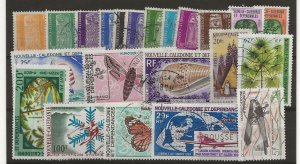 Thematic Stamps New Caledonia 1948-83 used 22 different STC £105