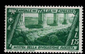 Italy Scott E16 MH*  Special Delivery stamp 1932 March on Rome type