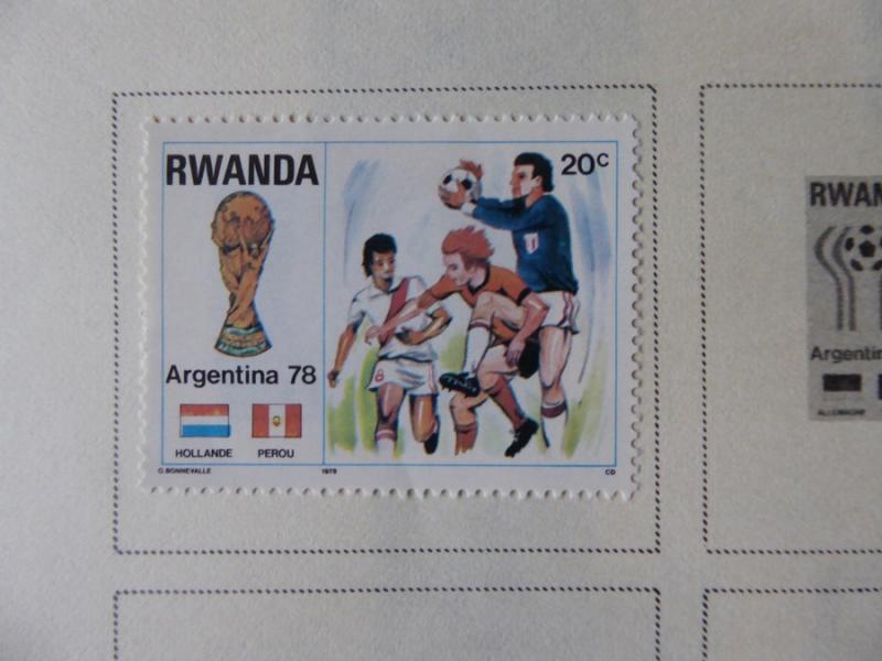 Rwanda 1962-1980  Mint/Used Stamp Collection on Scott Int Alb Pgs