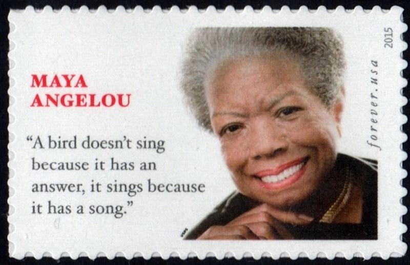 SC#4979 (49¢) Maya Angelou Single (2015) SA