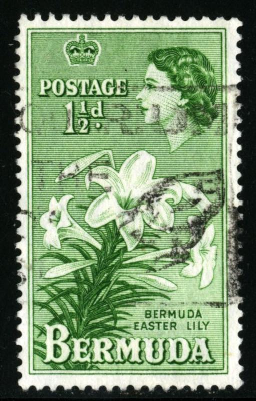 BERMUDA - SC #145 - USED - 1953 - Item BERMUDA001