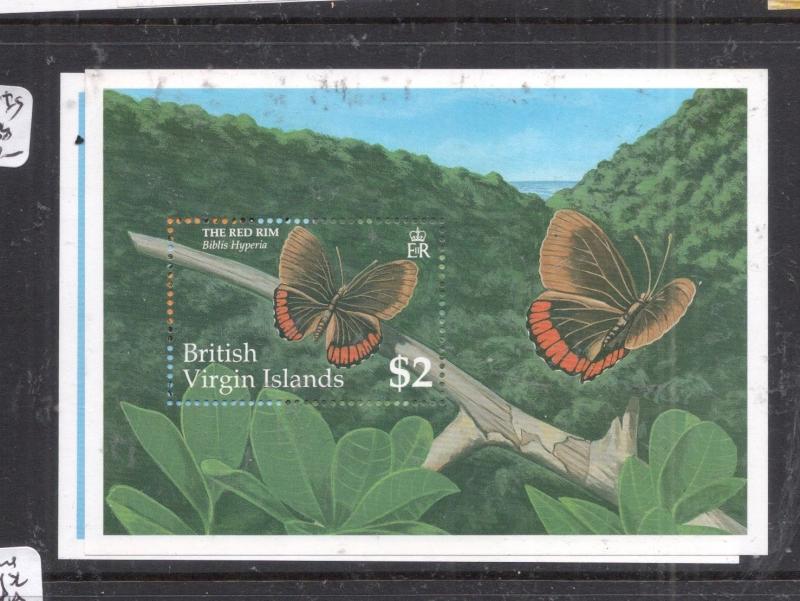 British Virgin Islands Butterfly SC 719-20 MNH (4djp)