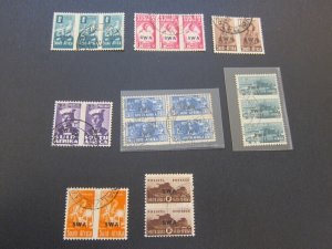 South West Africa 1942 Sc 144-50,152 FU