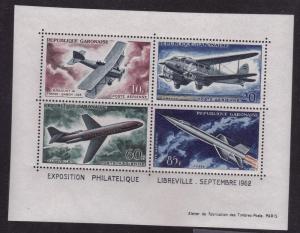 Gabon C10a MH VF cv 11.00