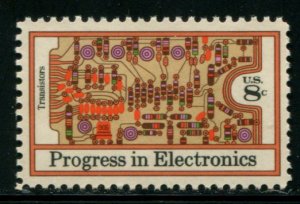 1501 US 8c Progress in Electronics, MNH