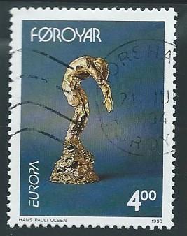 Faroe Islands #252 (U) CV $1.50