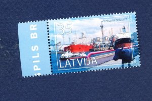 26 - LATVIA -  - MNH - Oil  tanker ship - 2012
