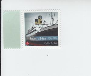 2014 Canada Empress of Ireland (Scott NA) MNH