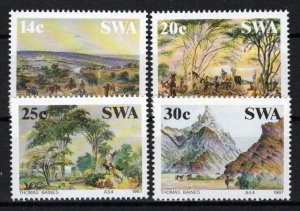 South West Africa 578-581 MNH Paintings Thomas Baines ZAYIX 0424S0161M