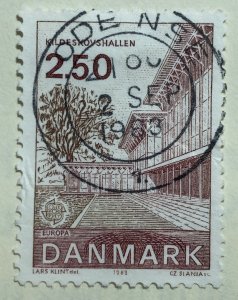 AlexStamps DENMARK #738 VF Used SON