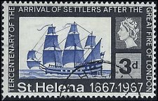 ST. HELENA   #198 USED (1)