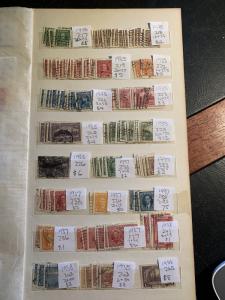 STAMP STATION PERTH: Canada Stockbook from 1870 to 1972 Used Cat. Value $1500+