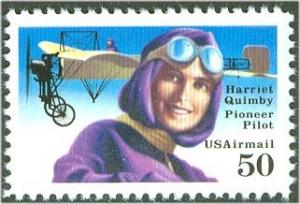 C128 Harriet Quimby F-VF MNH single stamp