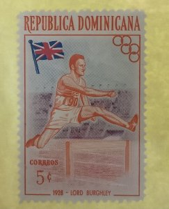 Dominican Republic 1957  Scott 477  MNH - 5c, Olympic winners & Flag