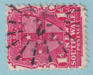 NEW SOUTH WALES 98  USED - INTERESTING CANCEL - NO FAULTS VERY FINE! - PFY
