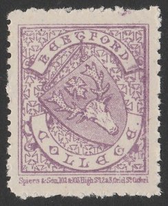 GREAT BRITAIN - Local Posts 1879 Hertford College (½d) Stag Arms. MNH **.