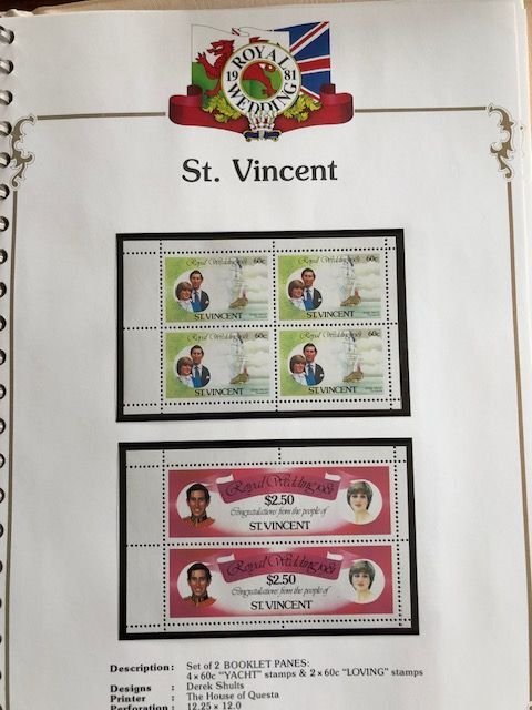 Royal Wedding - 4 Volume Set - Stanley Gibbons - Massive Group $$$$